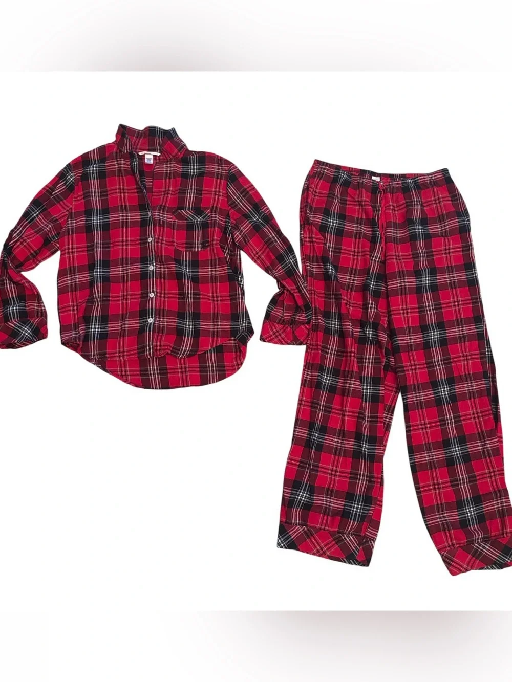 Victoria’s Secret | Popular Red Plaid Winter Matching Pajama Set | Comfy Night S